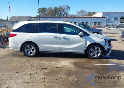 2019 Honda Odyssey Ex-L из США, поврежденный, VIN 5FNRL6H76KB090410
